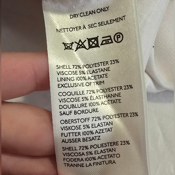 Maeve Anthropologie Striped Roll Sleeve Blazer Size US 14 - Picture 4 of 9